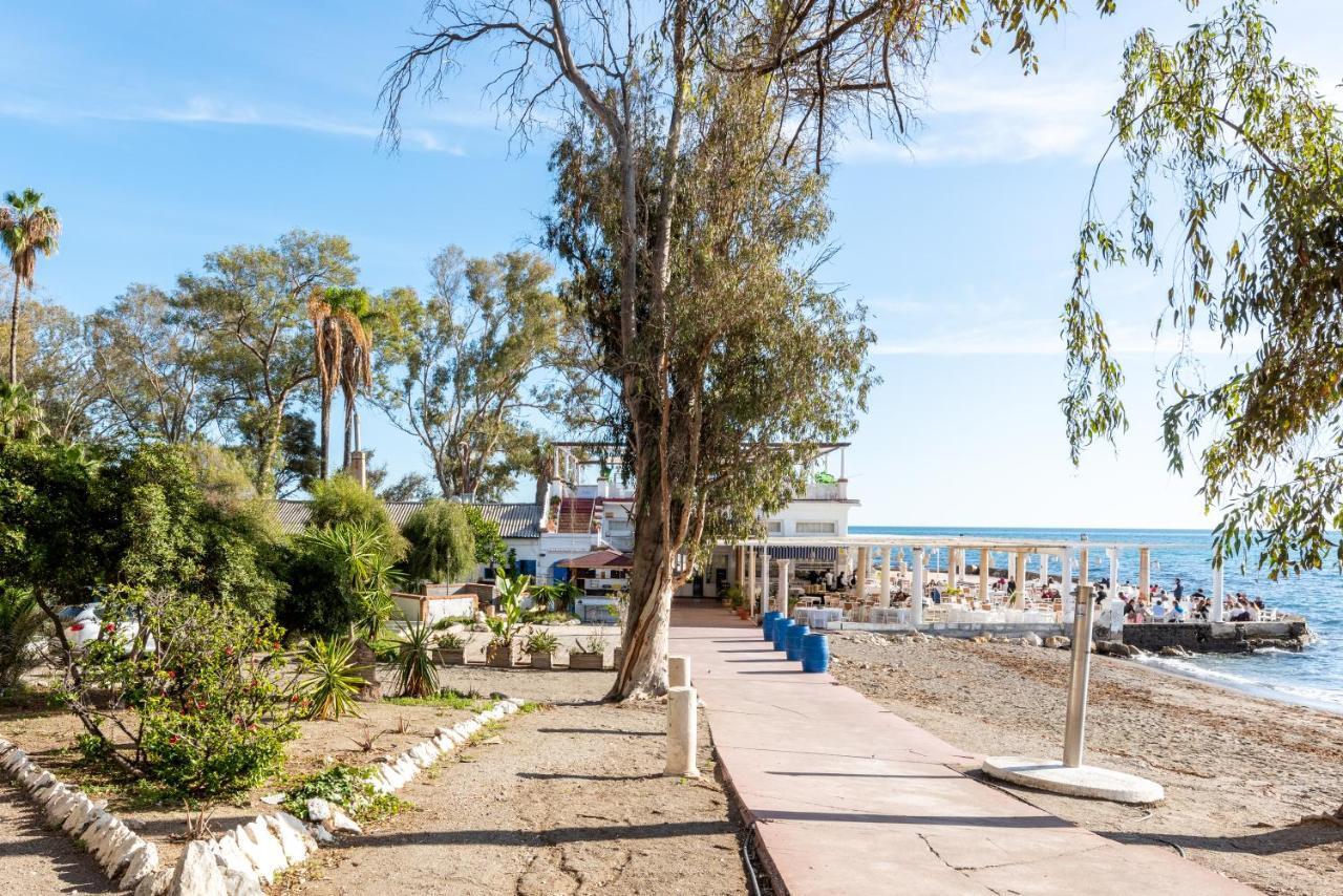 Acogedor Estudio En Pedregalejo Junto Al Mar Málaga Exteriör bild
